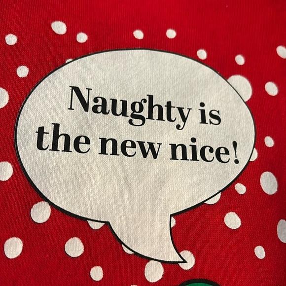 Brand NWT Christmas red Betty Boop festive sweatshirt!! - Picture 2 of 9